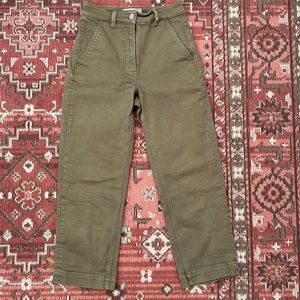 Everlane Cropped Straight Short Pants